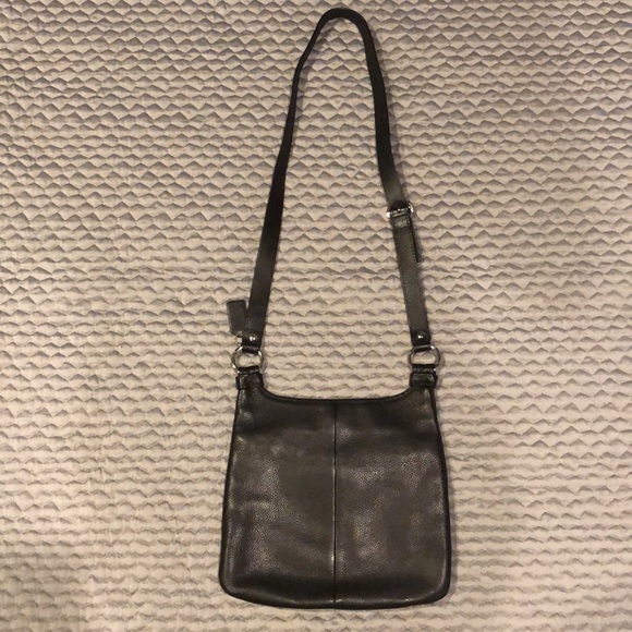 Coach Leather Crossbody Satchel Messenger Purse - Picture 5 of 12